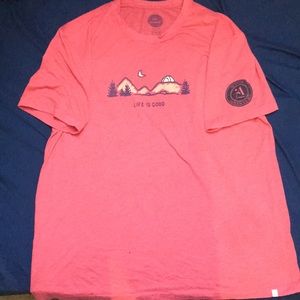 Life is Good Austin adventure T-shirt